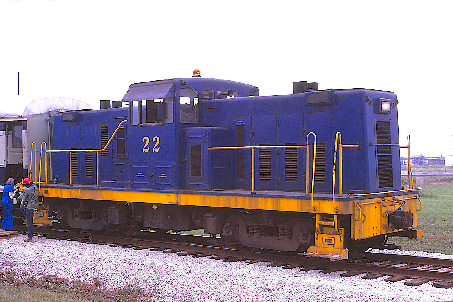 Earnest Trains GE 132 Ton Center Cab Switcher – HO Scale 1:87, Made For Ford Motor Company, Body Only