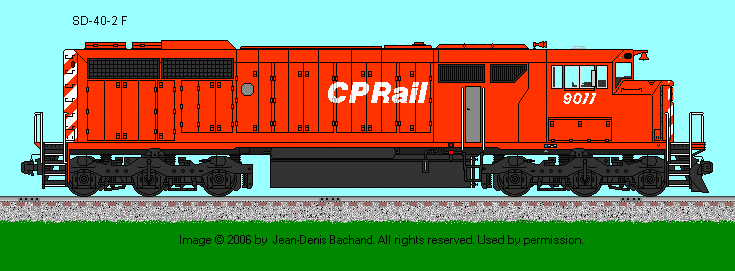 EMD SD40 and SD40-2 Locomotives